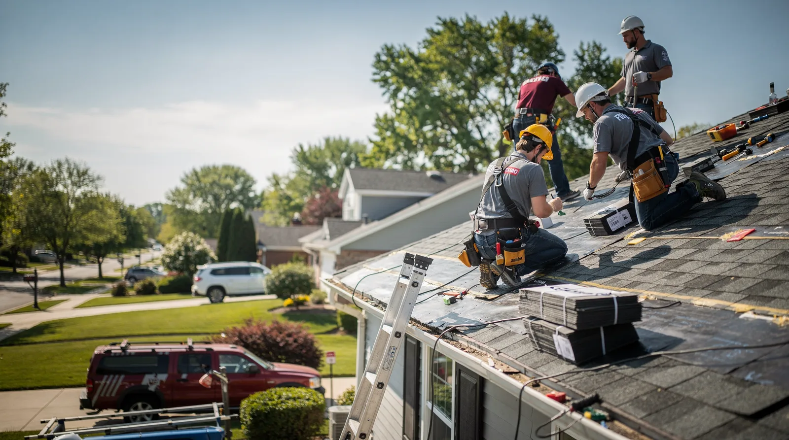 Roof Repair in Van Buren, ME around you